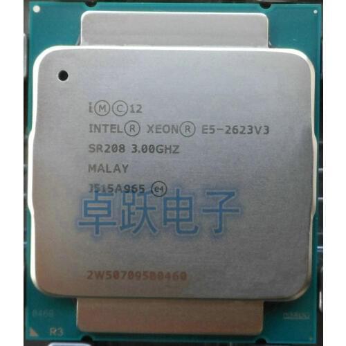 E5-2623V3 Original Intel Xeon E5 2623 V3 3.0GHZ 4-Core 10M E5-2623 V3 FCLGA2011-3 105W Free shipping