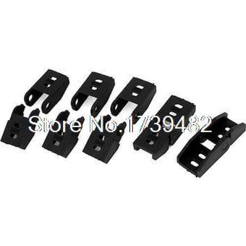 10 Pcs Black Plastic End Connector for 10x15mm Cable Drag Chain Wire Carrier