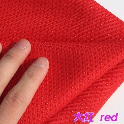 Red Antislip Vinyl Non Slip Fabric Rubber Nonskid Rubber Treated Fabric 58" wide Sold By The Yard