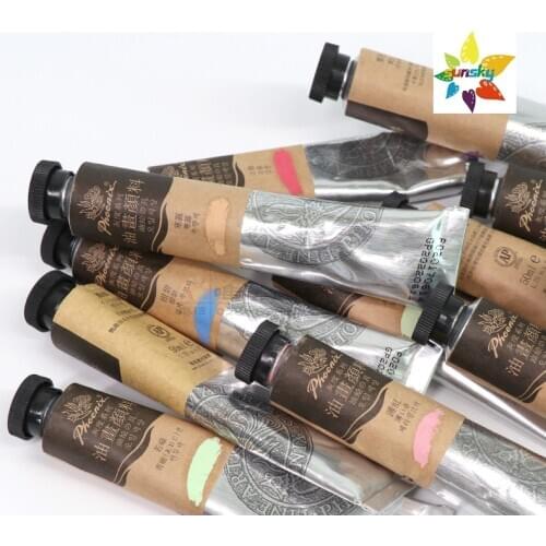 Original Phoenix Picasso High grade gray Oil color High thickness Tubular 50 ml 49 colors single Self selected Art supplies