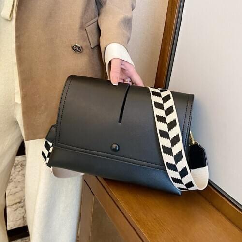 Luxury Crossbody Bags for Women Messenger Bags Girls Fashion Flap Bag Sac Handbag Panelled Female Designer Shoulder Bag Commute
