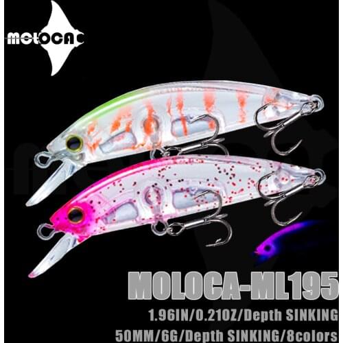 Fish Minnow Lokken Weight 6G 5cm Sinking Full Water Lokt Articulos De Pesca Artificial Bait Ace Pesca For Carp Fish Tackle Lures