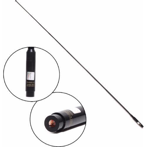 Harvest RH-660S SMA-Male Dual Band 144/430MHz Telescopic Antenna fo TYT TH-UV800D/E MD-380 Wouxun KG-UV8D/9D Plus Walkie Talkie