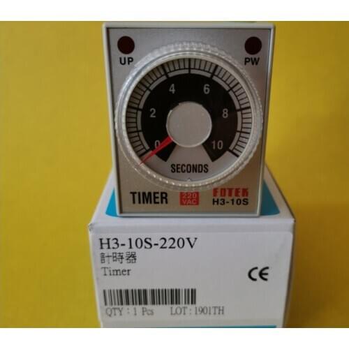 Taiwan new original FOTEK Time Relay H3-10S-220V