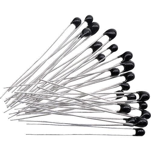10PCS NTC Thermistor Thermal Resistor MF52 NTC-MF52AT 1K 2K 3K 4.7K 5K 10K 20K 47K 50K 100K 5% 3950B 1/2/3/4.7/K Ohm R