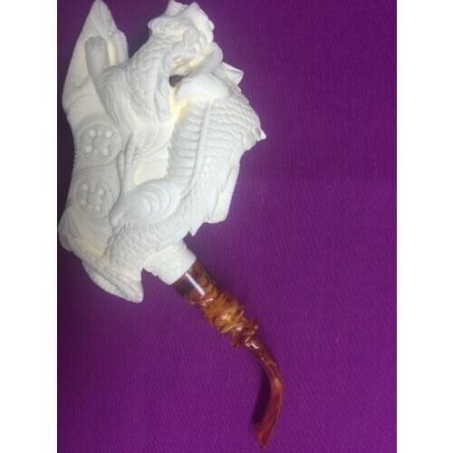 Dragon meerschaum pipe