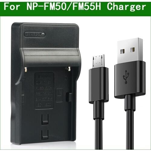 NP-FM50 Micro USB Battery Charger for Sony DCR-TRV60 DCR-TRV340 DCR-TRV33 CCD-TRV408 CCD-TRV108 CCD-TRV128 DCR-TRV11 DCR-TRV14