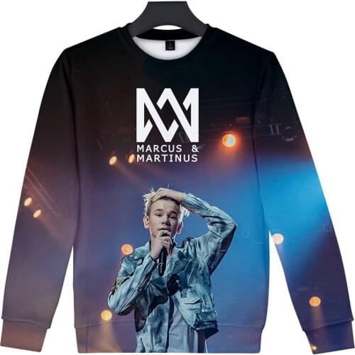 Marcus&Martinus 3D Printed O-Neck Sweatshirts Women/Men Fashion Long Sleeve Sweatshirts 2019 Hot Sale Casual Streetwear Clothes