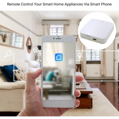 ZigBee Gateway / BT Gateway Smart Gateway Hub 3.0 Wireless Smart Home Remote / Voice Control Compatible with Alexa Google Home