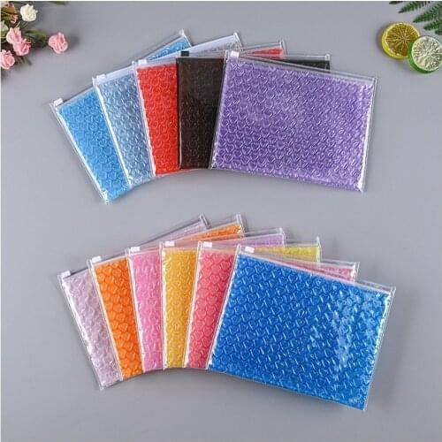 10pcs Large Colorful Envelope Bags Padded Shipping Envelopes with Bubble Mailing Bag Shipping Packages Ziplock Bags Zipper Bag