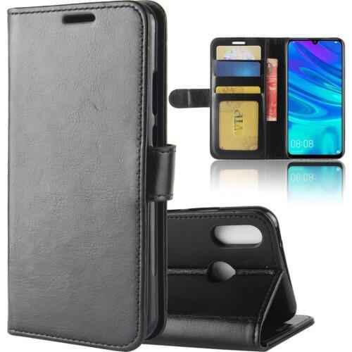 10pcs/lot R64 Wallet Leather Stand PU+TPU Case for huawei Y9 2019 Enjoy 9 Plus P30 P30Lite Nova 4E P30Pro Y7 2019 Honor 8A