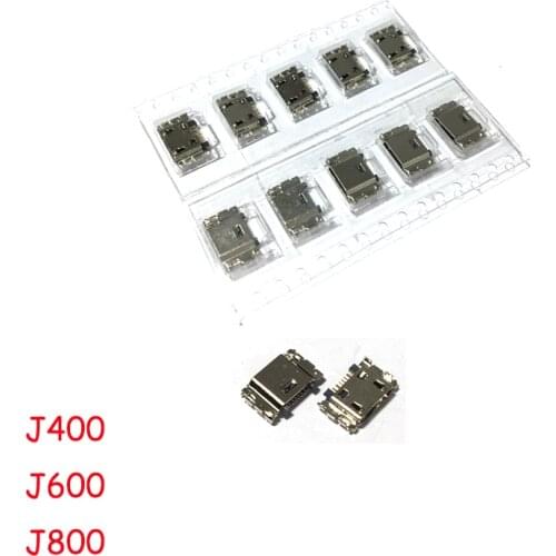100pcs USB Charging Port Plug Dock Connector Socket For Samsung Galaxy J4 J400 J6 J600 J600F J8 J810 2018