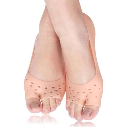 2 Pcs/Set Soft Silicone Moisturizing Gel Socks For Foot Care Protector Relieve Dry Non-slip Feet Protection Pain Relief Patch