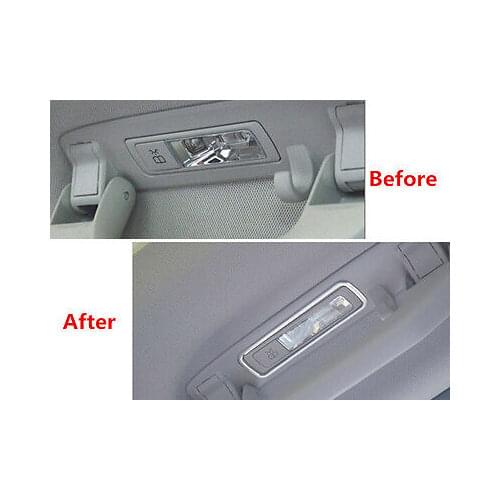 2x Inner Rear Reading Light Lamp Cover Trim For Benz ML W166 /GL X166 2012-2015