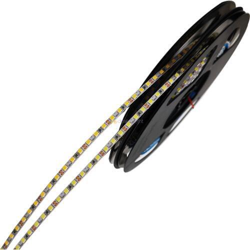 3mm Narrow Width 2025 SMD LED Strip 168ed/m 5Meters Flexible Tape Light Cool White,Warm white, IP20 No Waterproof DC12V