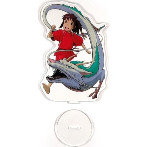 Spirited Away ogino chihiro Haku Kohakunushi couple acrylic standee figurines desk decoration cake topper anime