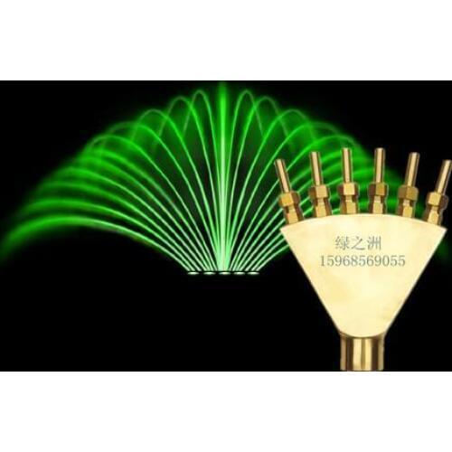 Copper 1.5 phoeni nozzle peacock water features fountain nozzle pool fountain head