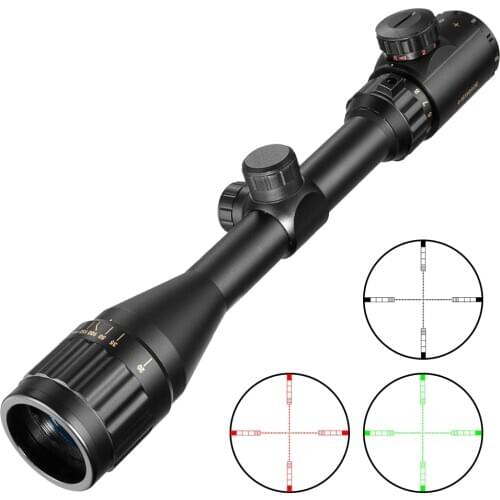 4-16X40 Optics Hunting Riflescope Red&Green Dot Illuminated Sight Rifle Scope Sniper Gear Scope Airsoft Rifle