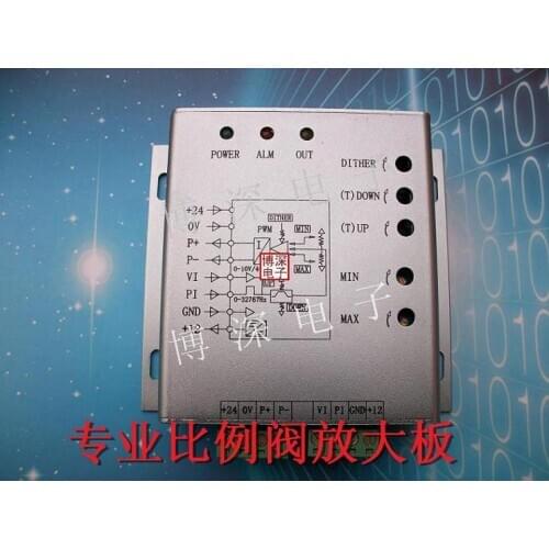 Pressure/flow Amplifier Board, Electro-hydraulic Proportional Valve Amplifier, Overflow Valve Controller Speed Control Board