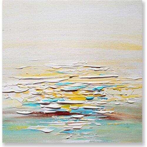 100% Hand-painted Heavy Textured Knife Wall Hanging Oil Painting Canvas Artwork Picture Wall Decoration Dropshipping Panel Art