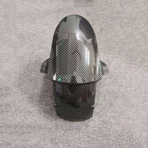 Carbon fiber paint Fairing Front Fender Mudguard Cover Cowl Panel Fit For Kawasaki ZX636 13-18 ZX10R 2011-15