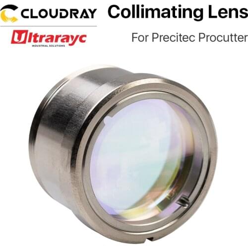 Ultrarayc Fiber Laser Collimating Focusing Lens Dia.37mm with Lens Holder for Precitec Fiber Laser Cutting Head Lens Collimator