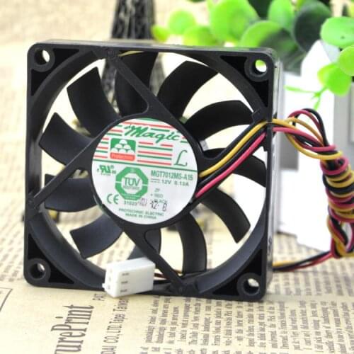 Yongli FOR MAGIC 7015 12V 0.13A MGT7012MS-A15 7cm CPU fan chassis fan