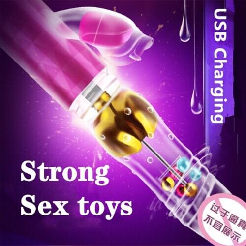 Vibrator Telescopic Ball Sex Toys Women USB Vagina Vibrators Couples Magic Wand Adultos Sex Toys Erotic Toys Intimate Goods Mute