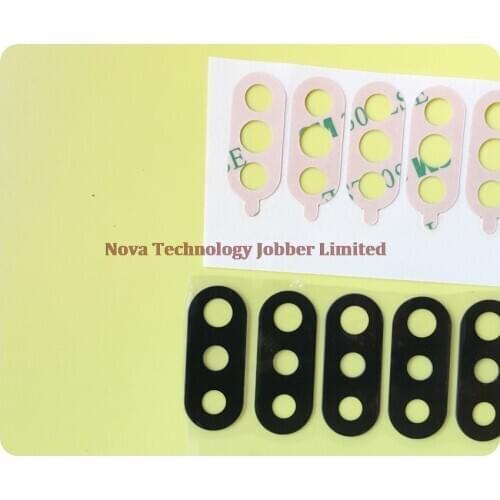 Wyieno 50Pcs/Lot Max3 Real Camera Glass Lens For Xiaomi Max 3 Back Rear Camera Panel With Glue Tracking