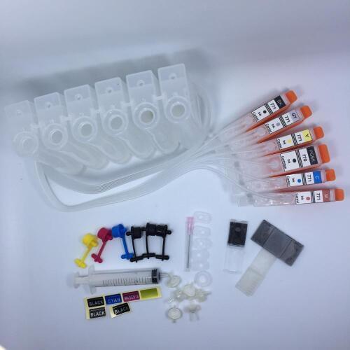 YOTAT 6color CISS PGI-770 ink cartridge PGI770 PGI-770 XL CLI-771 with chip for Canon PIXMA MG7770 (Asia-Pacific)