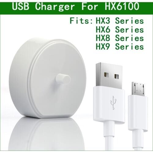 HX6100 5V USB Charger For Philips Sonicare Toothbrush HX8911 HX8918 HX8923 HX8962 HX8982 HX8910 HX9192 HX9195 HX6160 HX9180