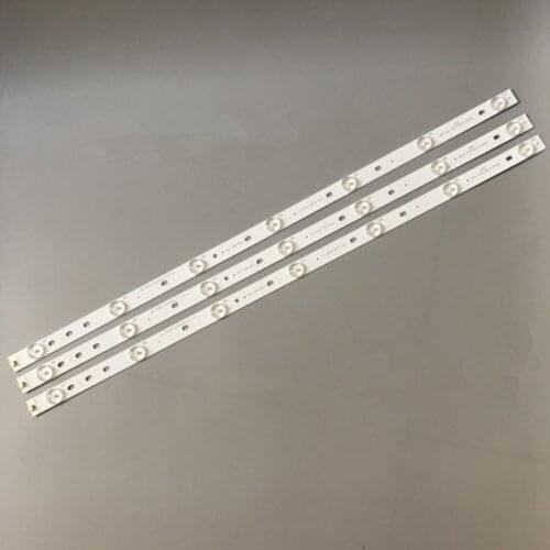 1Set=3Pcs 570mm LED backlight strip 7 lamp for 32 inch LCD TV 3BL-T5704101-006B 6V