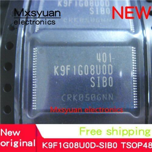 10~100PCS K9F1G08U0D-SIB0 K9F1G08U0D K9F1G08UOD-SIBO K9F1G08UOD TSOP48 New flash memory chip