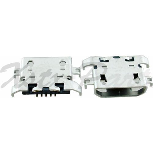 100PCS/lot Micro usb Charging Port Connector For Lenovo A830 S820 S920 A750E A670T A628T A638T