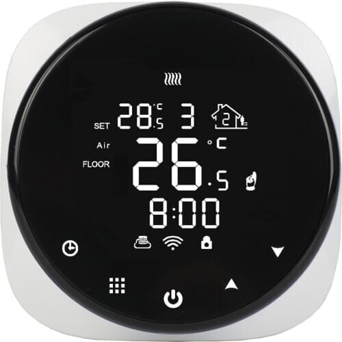 16A WiFi Smart Thermostat and Programmable Temperature Controller With Tuya App and Smart Life Used For Electric Heating System