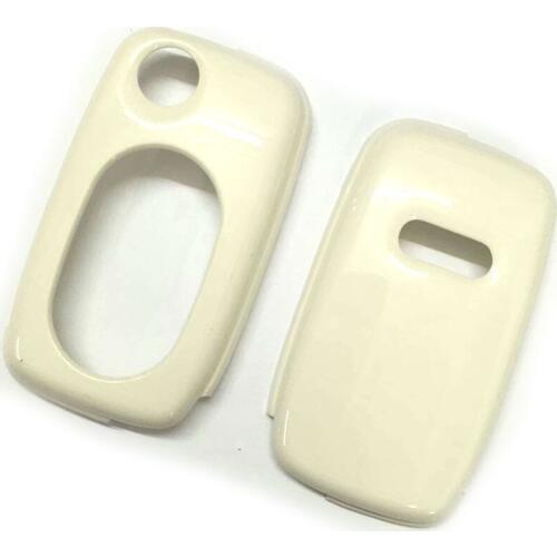 Gloss White Color Flip Key Remote Key Protection Case For Audi A3 8L A4 B5 B6 TT MK1 A6 C5