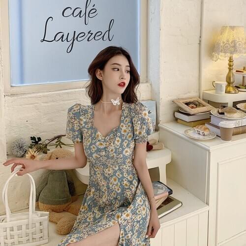 Aesthetic Clothes Vestidos De Verano Mujer Vintage Sexy Harajuku Cottagecore Dress Long Skirt Maxi Dresses For Women