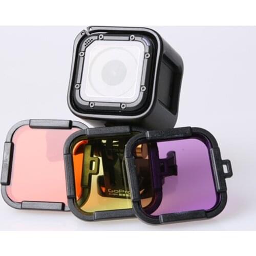 GO pro Hero 4/5 Session Lens Filter uv Diving Filter for Gopro Hero 5s/4s Go pro camera Accessories(with tracking number)