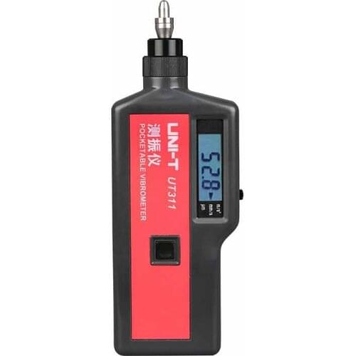 UNI-T UT311 VibrationTester Analyzer Digital LCD Vibrometer Acceleration Velocity Displacement Measurement High Precision