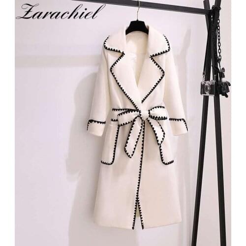 HAMALIEL Women's Coats With A Belt