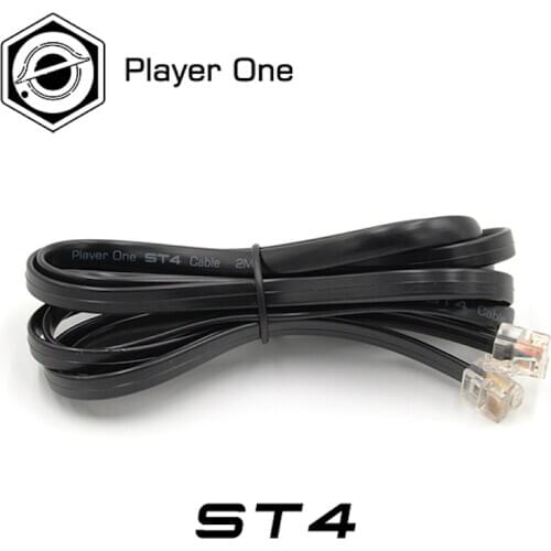 Player One ST4 Compatible Autoguider Cable 2M Astronomical Photography