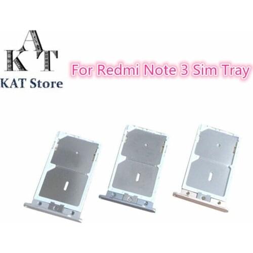 KAT Sim Tray For Xiaomi Redmi Note 3 Sim Card Tray Holder Slot Adapter Quality Guarantee
