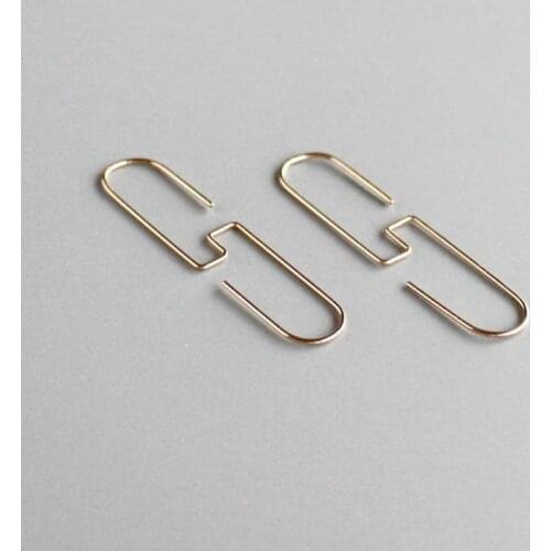 Minimalist Earrings Handmade Jewelry 925 Silver Gold Filled Brincos Orecchini Pendientes Earrings For Women Oorbellen