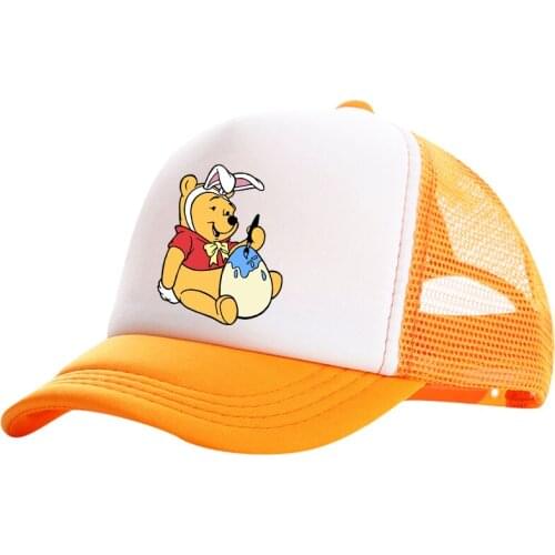 New Winnie the Pooh and Friends style anime mens and womens baseball caps fashion breathable casual caps