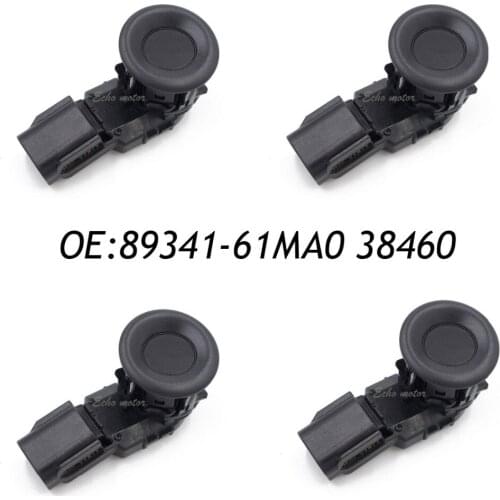 New SET (4) 89341-61MA0-38460 PDC Parking Sensor Bumper Reverse Assist For Toyota