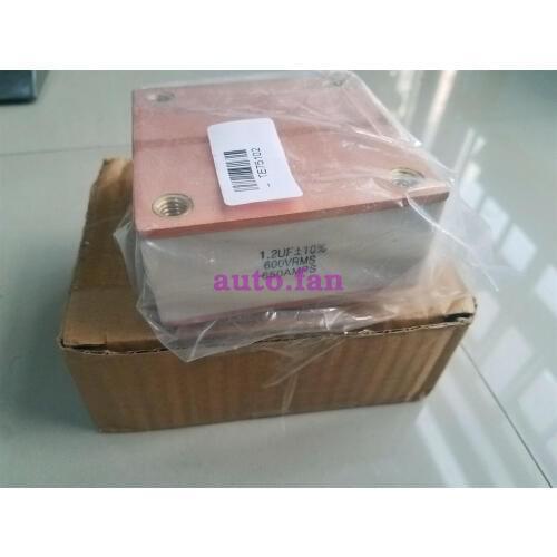 For 1.2UF 600VRMS 650AMPS high frequency low inductance solid film capacitor