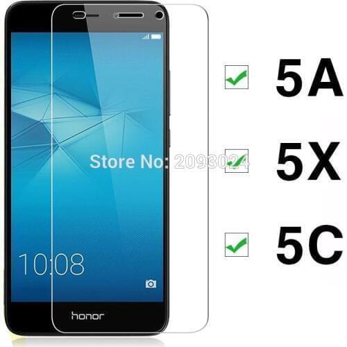 Protective Glass Honor 5c Glass For Huawei 5x 5a Tempered Glas 5 C X A C5 X5 A5 Film Screen Protector On Honor5c Honor5x Honor5a