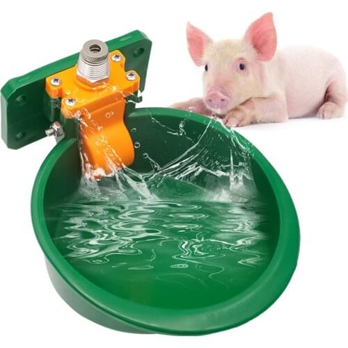 1 Pcs New Hot Sale Sheep Pig Water bowls Animals drinking Tool Touch-type Sheep Drinking Fountains Calf Water Bowl