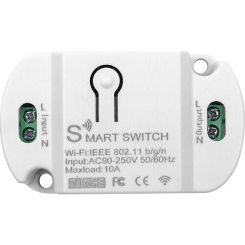 WIFI Wireless Smart Power Switch, Remote Control,Automation Relay Module, Common Home Modification Diy Parts for Home Light
