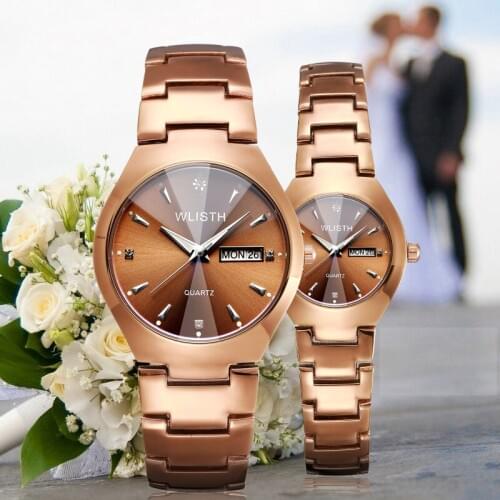 Brand Senior Ladies Watch Luminous Waterproof Steel Band Watch Couple Watch Student Watch Mens Watch Quartz Watch Womens Watch
